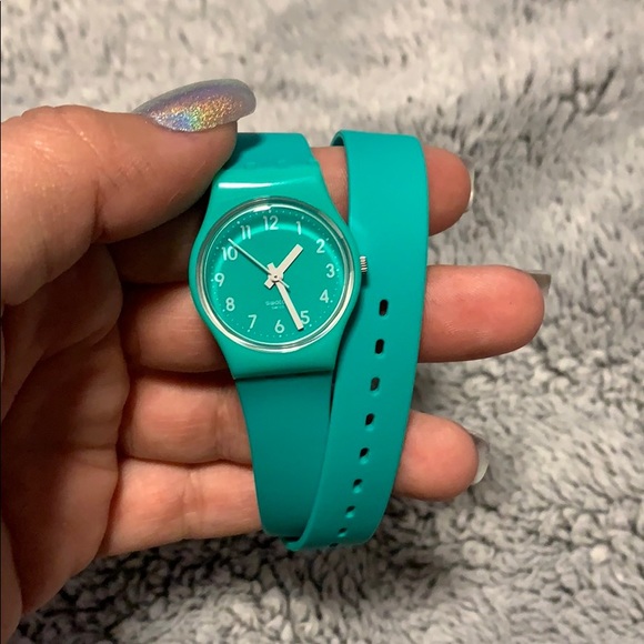 swatch wrap around watch